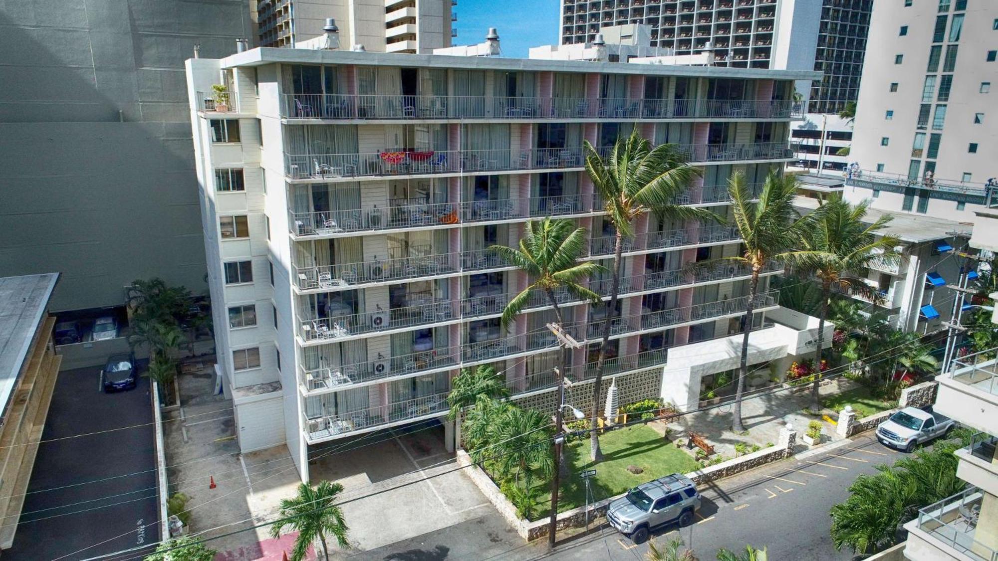 Ewa Hotel Waikiki Honolulu Bagian luar foto